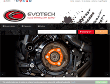Tablet Screenshot of evotech-rc.com